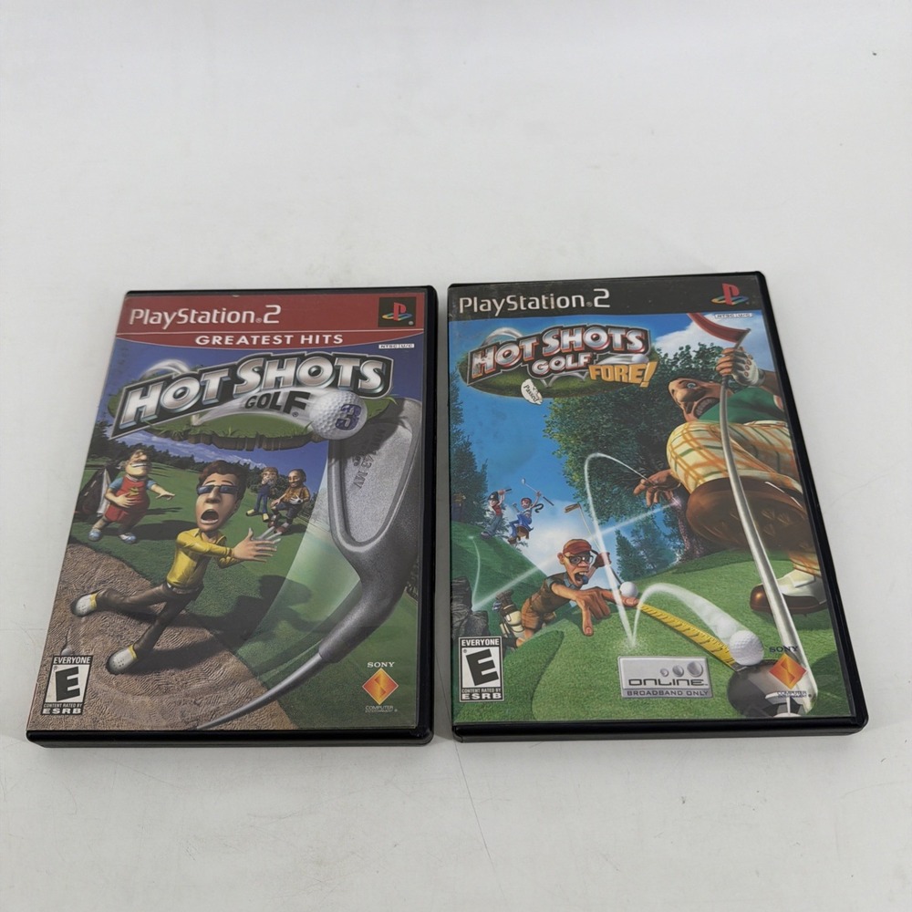 Hot Shots Golf 3 & Fore! (PS2 PlayStation 2) (260119)